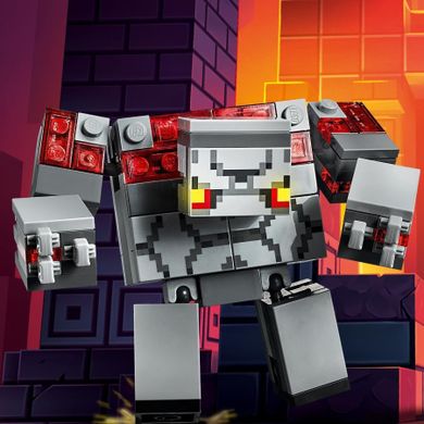 LEGO Minecraft, Batalia pentru piatra rosie, 21163
