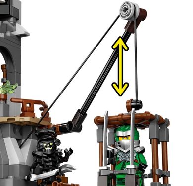 LEGO NINJAGO, Temnitele Vrajitorului craniu, 71722