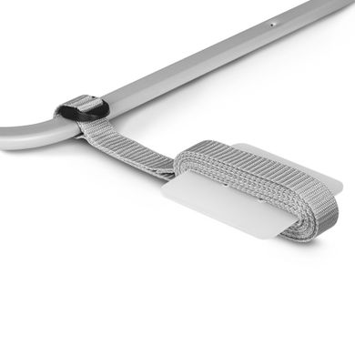Lionelo, Lora, bariera de protectie pentru patut, pliabil, Grey Stone