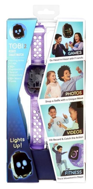 Little Tikes, Tobi 2, Robot Smartwatch, jucarie interactiv, violet