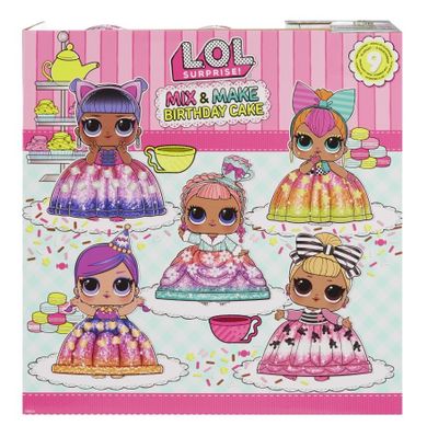 L.O.L. Surprise, Mix & Make Birthday Cake, bila surpriza, 1 buc.