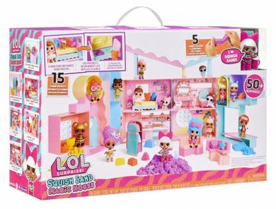 L.O.L, Surprise, Squish Sand Magic House, casa de papusi