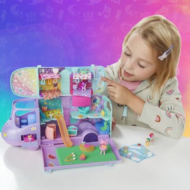 My Little Pony, Caravana magica a poneilor, set cu figurine si accesorii