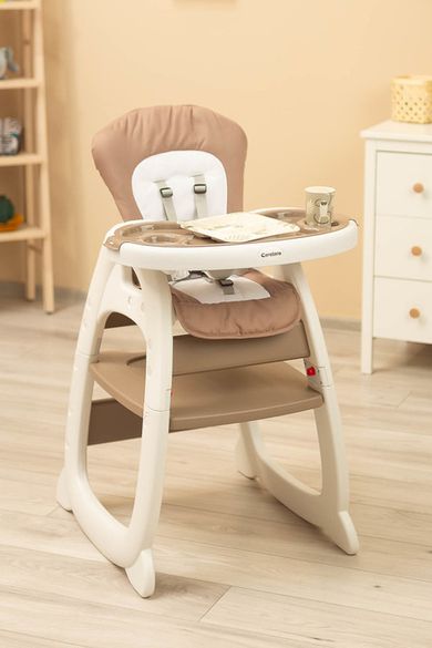 Caretero, Homee, scaun de hranire si masa, Brown
