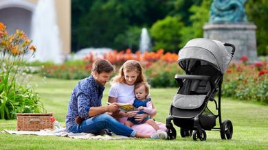 Kinderkraft, Cruiser, caruciorul pentru copii, gri