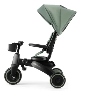 Kinderkraft, Jazz 2, tricicleta multifunctionala 5 in 1, Green