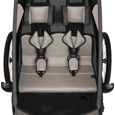Lionelo, Cama, remorca bicicleta, Grey Graphite