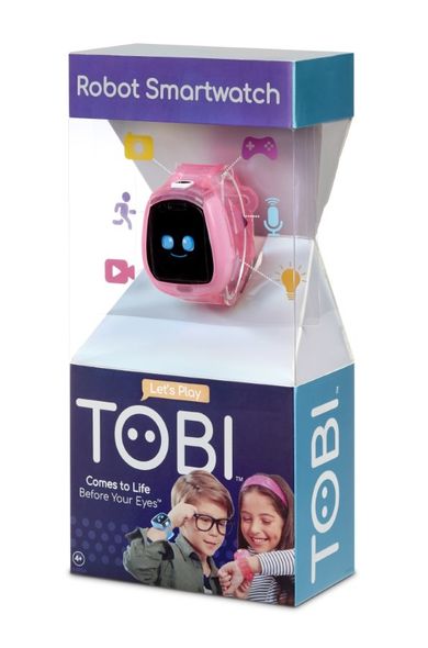 Little Tikes, Tobi, Robot Smartwatch, jucarie interactiv, roz