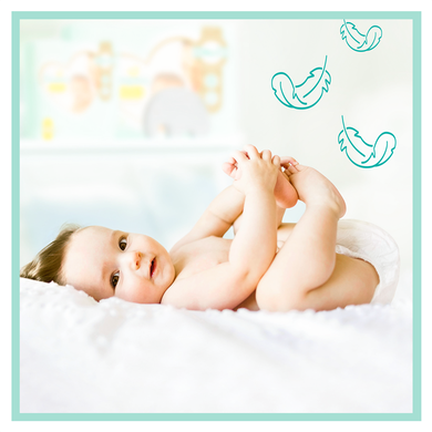 Pampers Premium Care, scutece marimea 3, 5-9 kg, 80 buc.