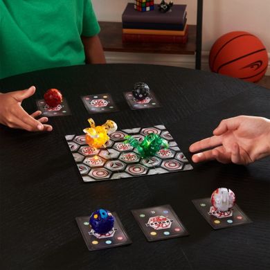 Bakugan Legends, figurina cu lumina Dragonoid x Nillious Red