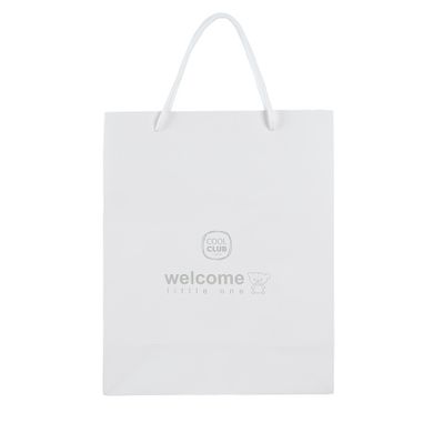 Cool Club, Set pentru bebelusi, bumbac organic, Caciula, Baveta, Body cu maneca scurta, Bluza cu capse, Pantaloni cu botosei, Pijama tip salopeta, mix, imprimeu Bambi