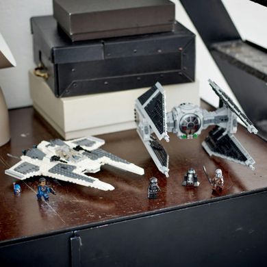 LEGO Star Wars, Fang Fighter mandalorian vs TIE Interceptor, 75348