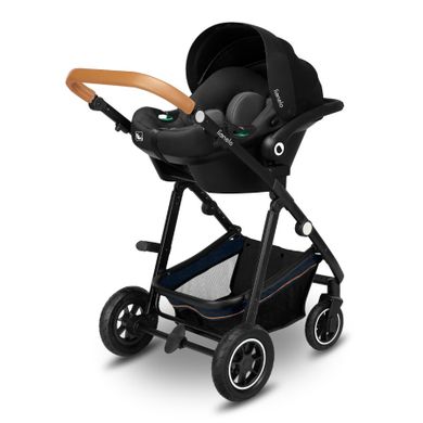 Lionelo, Amber, carucior multifunctional 3in1, Blue Navy