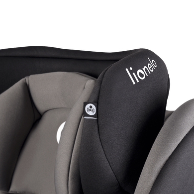 Lionelo, Bastiaan, scaun auto cu baza rotativa, Grey