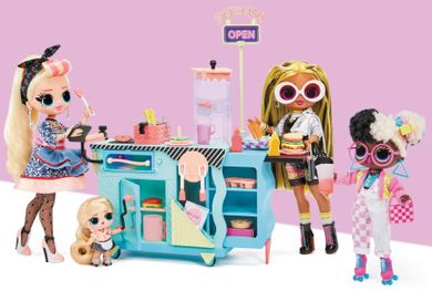 L.O.L. Surprise, O.M.G., To-Go Diner, set cu papusa si accesorii