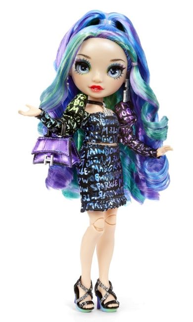Rainbow High, Twins, Laurel & Holly De’Vious, papusi fashion, 2 buc.