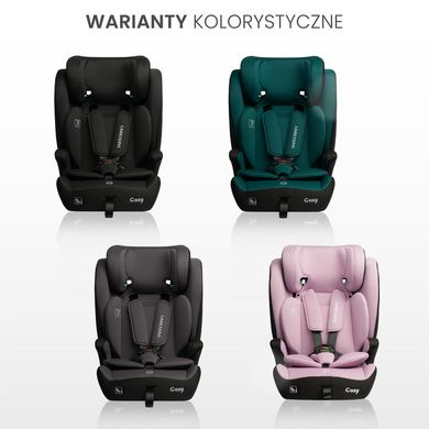 Caretero, Cosy i-Size, scaun auto, gri, 76-150 cm