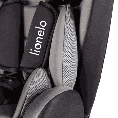 Lionelo, Bastiaan, scaun auto cu baza rotativa, Grey