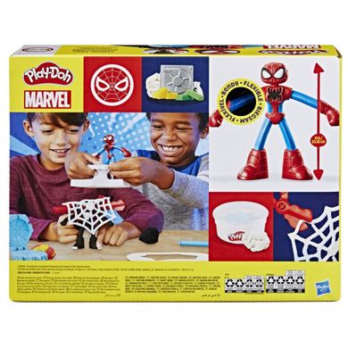 Play-Doh, Marvel Spider-Man, Launch & Slice Battle, set creativ