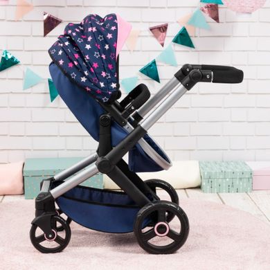 Bayer Design, Xeo, carucior multifunctional pentru papusi, bleumarin-roz