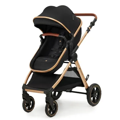 Kinderkraft, Esme, carucior multifunctional 3in1, Pure Black