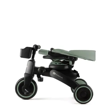 Kinderkraft, Jazz 2, tricicleta multifunctionala 5 in 1, Green