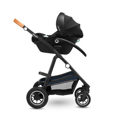 Lionelo, Amber, carucior multifunctional 3in1, Blue Navy