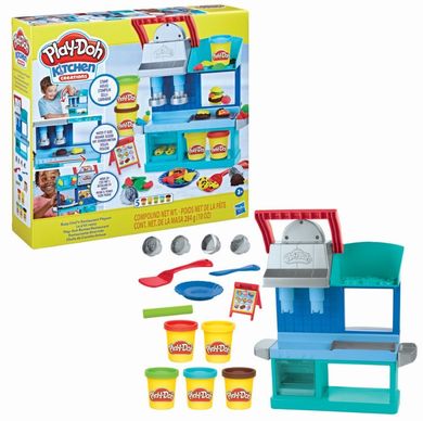 Play-Doh, Kitchen, Busy Chef's Restaurant Playset, set creativ