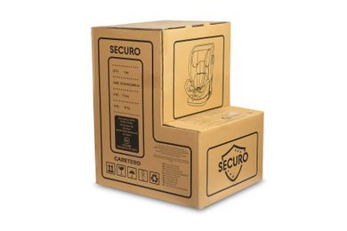 Caretero, Securo i-Size, scaun auto, 40-150 cm, Dirty Pink