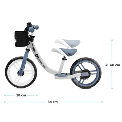 Kinderkraft, Space, bicicleta fara pedale, albastru