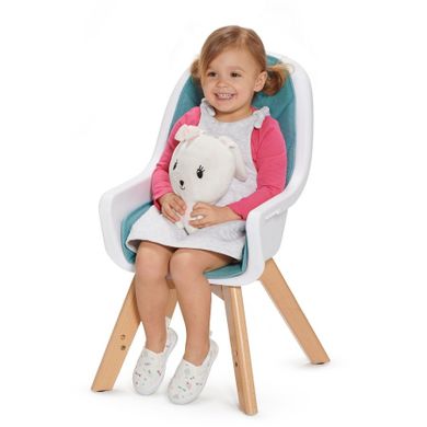 Kinderkraft, Tixi, scaun de masa 2in1, gri