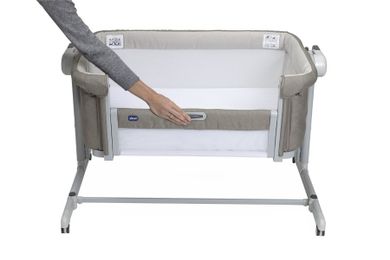 Chicco, Co-Sleeping Next2me, Magic Evo, patut atasabil, Desert Taupe