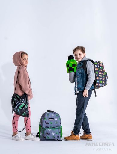 Astra, Minecraft, rucsac cu snur