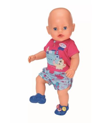Baby Born, pijama cu incaltaminte, hainuta pentru papusi, 43 cm