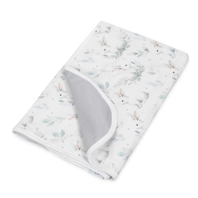 Babymatex, Bamboo, Iepurasi, patura din bambus cu doua fete, 75-100 cm