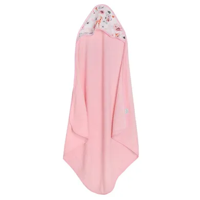 BabyMatex, Caprioare, prosop cu gluga, 100-100 cm + manusa de baie