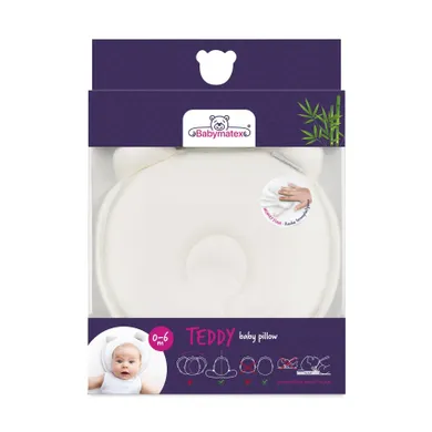 BabyMatex, Kitty, perna pentru bebelusi, 24 cm, alb