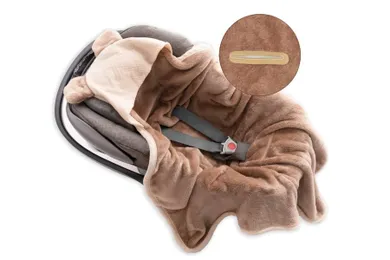 BabyMatex, Koala Muslin, patura pentru scaunul auto pentru copii, 95-95 cm