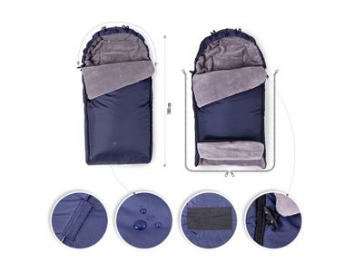BabyMatex, Mars, sac de dormit, 100 cm