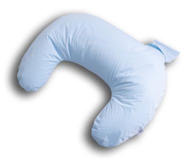 Babymatex, MiniRelax, Bamboo, perna de alaptare, albastru, 150 cm