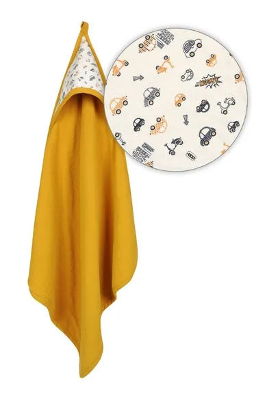 BabyMatex, Muslin Design, halat de baie, 85-85 cm