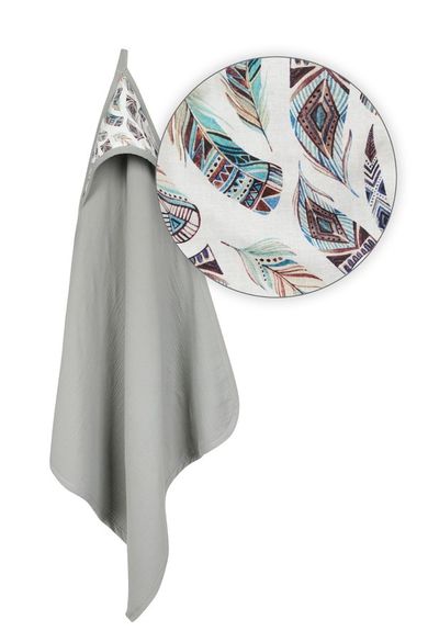 BabyMatex, Muslin Design, halat de baie, 85-85 cm