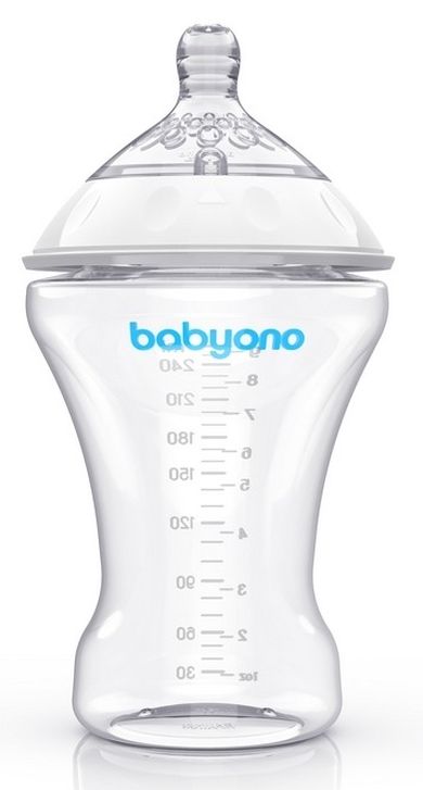 BabyOno, Natural Nursing, biberon, 260 ml
