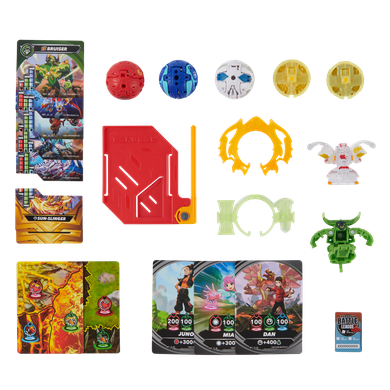 Bakugan 3.0, Battle Pack, Special Attack Bruiser, set cu figurine