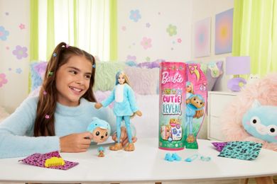 Barbie, Cutie Reveal, papusa ursulet-delfin cu accesorii