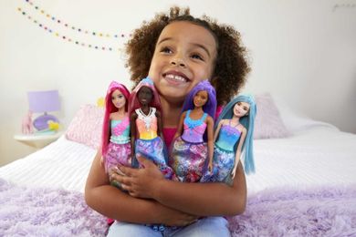 Barbie, Dreamtopia, papusa printesa, par roz