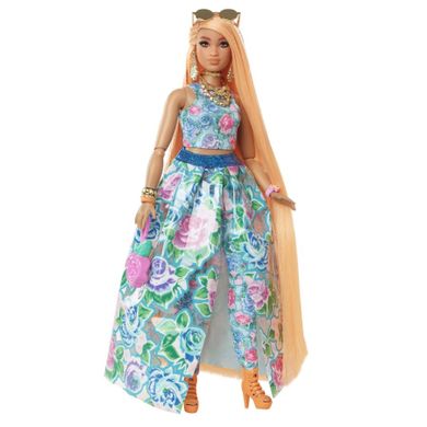 Barbie, Extra Fancy, papusa, flori