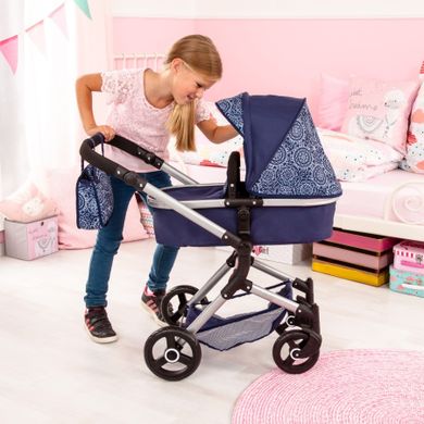 Bayer Design, Combi Neo Vario, carucior multifunctional pentru papusi, bleumarin-albastru