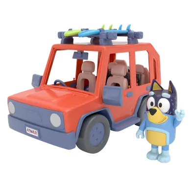 Bluey, masina cu figurina, set de joaca