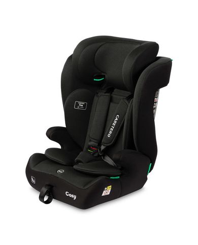 Caretero, Cosy i-Size, scaun auto, negru, 76-150 cm